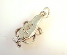 Load image into Gallery viewer, Sale! BALLET SLIPPER .925 Sterling Silver3-D Charm Pendant Shoe Lace Toe Dance Ballerina New sp126