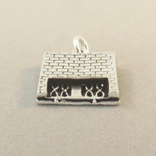 Load image into Gallery viewer, BALCONY .925 Sterling Silver 3-D Charm Pendant French Quarter New Orleans Window House TU20
