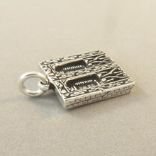 Load image into Gallery viewer, BALCONY .925 Sterling Silver 3-D Charm Pendant French Quarter New Orleans Window House TU20