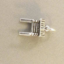 Load image into Gallery viewer, PROENNEKE'S CACHE .925 Sterling Silver 3-D Charm Pendant Log Wood Stilted Raised Lake Clark Alaska PM11