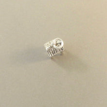 Load image into Gallery viewer, PROENNEKE'S CACHE .925 Sterling Silver 3-D Charm Pendant Log Wood Stilted Raised Lake Clark Alaska PM11