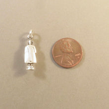 Load image into Gallery viewer, ALMS BOWL BUDDHA .925 Sterling Silver 3-D Charm Pendant Temple Asia Tat Bak Buddhism Monk fa18