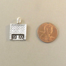Load image into Gallery viewer, BALCONY .925 Sterling Silver 3-D Charm Pendant French Quarter New Orleans Window House TU20