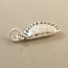 Load image into Gallery viewer, EMPANADA PIEROGI .925 Sterling Silver 3-D Charm Pendant Dumpling Mexico Peru Calzone KT22