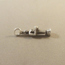 Load image into Gallery viewer, ALMS BOWL BUDDHA .925 Sterling Silver 3-D Charm Pendant Temple Asia Tat Bak Buddhism Monk fa18