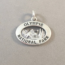 Load image into Gallery viewer, OLYMPIC National Park .925 Sterling Silver Charm Pendant Hurricane Ridge Peninsula WA np50