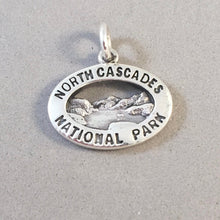 Load image into Gallery viewer, NORTH CASCADES National Park .925 Sterling Silver Charm Pendant WA Lake Diablo Ross Dam np53
