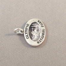 Load image into Gallery viewer, OLYMPIC National Park .925 Sterling Silver Charm Pendant Hurricane Ridge Peninsula WA np50
