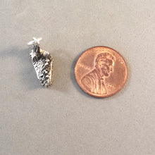 Load image into Gallery viewer, BADLANDS 3-D .925 Sterling Silver Charm Pendant National Park South Dakota Travel Hike pm55