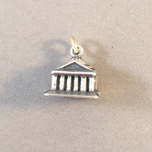 Load image into Gallery viewer, THOMAS JEFFERSON MEMORIAL .925 Sterling Silver 3-D Charm Pendant Washington DC Travel pm38