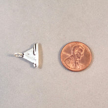 Load image into Gallery viewer, MOUNTAIN / VOLCANO .925 Sterling Silver Charm Pendant Mount Fuji Japan ta19