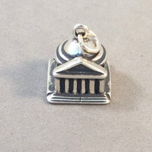 Load image into Gallery viewer, THOMAS JEFFERSON MEMORIAL .925 Sterling Silver 3-D Charm Pendant Washington DC Travel pm38