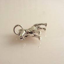 Load image into Gallery viewer, Sale! PIT BULL .925 Sterling Silver 3-D Charm Pendant Dog Breed Puppy Pet PitBull dg07