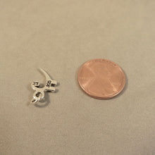 Load image into Gallery viewer, BASS CLEF .925 Sterling Silver 3-D Charm Pendant Sheet Music Score Band HB02