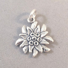 Load image into Gallery viewer, EDELWEISS .925 Sterling Silver Charm Pendant Alpine Flower Alps Austria Switzerland Germany GA09