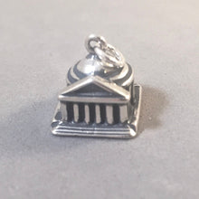 Load image into Gallery viewer, THOMAS JEFFERSON MEMORIAL .925 Sterling Silver 3-D Charm Pendant Washington DC Travel pm38