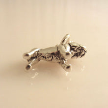 Load image into Gallery viewer, Sale! PIT BULL .925 Sterling Silver 3-D Charm Pendant Dog Breed Puppy Pet PitBull dg07