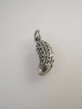Load image into Gallery viewer, PICKLE .925 Sterling Silver 3-D Charm Pendant Food Kitchen Dill Sweet Kosher Cucumber Ne kt01