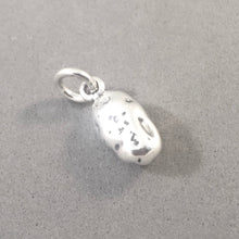 Load image into Gallery viewer, POTATO .925 Sterling Silver 3-D Charm Pendant Kitchen Farming Idaho baked Spud Crop KT21