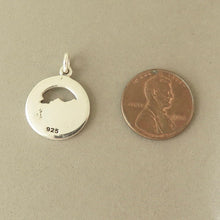 Load image into Gallery viewer, ZION National Park .925 Sterling Silver Charm Pendant Utah Virgin River Zion Canyon np43