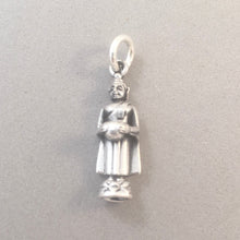 Load image into Gallery viewer, ALMS BOWL BUDDHA .925 Sterling Silver 3-D Charm Pendant Temple Asia Tat Bak Buddhism Monk fa18