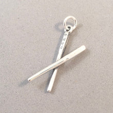 Load image into Gallery viewer, CHOP STICKS .925 Sterling Silver 3-D Charm Pendant Japan China Chinese Sushi KT45