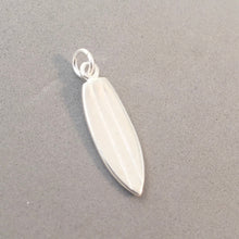 Load image into Gallery viewer, SURFBOARD .925 Sterling Silver 3-D Charm Pendant Paddle Board Surfer Beach Ocean Surf Hawaii sp10