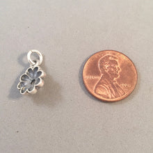 Load image into Gallery viewer, MOONSTONE FLOWER .925 Sterling Silver Pendant OR Charm with Genuine Natural Cabachon Stone GA15