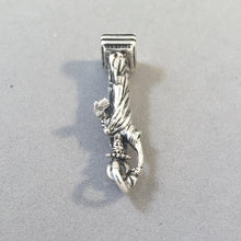 Load image into Gallery viewer, STATUE of LIBERTY Large .925 Sterling Silver 3-D Charm Pendant Landmark New York City Manhattan pm34