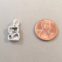 Load image into Gallery viewer, MANEKI-NEKO .925 Sterling Silver Charm Pendant Japan Waving Lucky Cat Beckoning Good Luck TA40