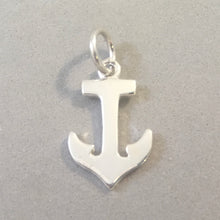 Load image into Gallery viewer, ANCHOR Shiny .925 Sterling Silver 3-D Charm Pendant Sailing Boating Boat Ocean BV01