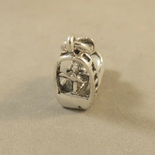 Load image into Gallery viewer, AIRBOAT .925 Sterling Silver Charm Pendant Florida Everglades National Park Alligator Crocodile NT73