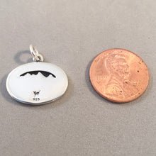 Load image into Gallery viewer, GRAND TETON National Park .925 Sterling Silver Charm Pendant Wyoming Moose Souvenir NP12