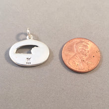 Load image into Gallery viewer, SHENANDOAH National Park .925 Sterling Silver Charm Pendant Virginia Mountains Travel Souvenir np65