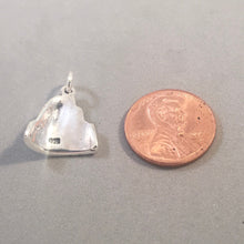Load image into Gallery viewer, HALF DOME 3-D .925 Sterling Silver Charm Pendant Yosemite National Park California pm46