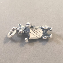 Load image into Gallery viewer, BERLIN BEAR 3-D .925 Sterling Silver Charm Pendant Europe Germany Souvenir tg02