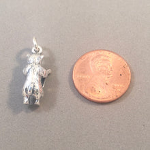 Load image into Gallery viewer, BERLIN BEAR 3-D .925 Sterling Silver Charm Pendant Europe Germany Souvenir tg02