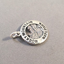 Load image into Gallery viewer, ROCKY MOUNTAIN National Park .925 Sterling Silver Charm Pendant Colorado Dream Lake Souvenir np74