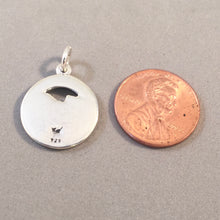 Load image into Gallery viewer, ROCKY MOUNTAIN National Park .925 Sterling Silver Charm Pendant Colorado Dream Lake Souvenir np74
