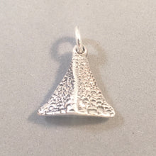 Load image into Gallery viewer, MOUNTAIN .925 Sterling Silver Charm Pendant National Park Peak Hike Climb GA64
