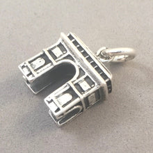Load image into Gallery viewer, ARC DE TRIOMPHE .925 Sterling Silver 3-D Charm Pendant Triumph France Champs-Elysess Travel Souvenir tf16