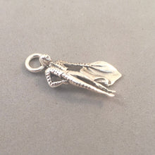 Load image into Gallery viewer, BULLFIGHTER .925 Sterling Silver 3-D Charm Pendant Spain Spanish Seville Matador Bull Fight Souvenir TP08