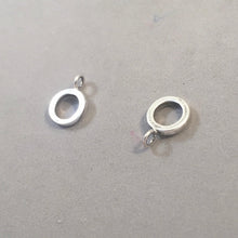 Load image into Gallery viewer, Narrow CONVERTER BEAD For Charm Bracelet .925 Sterling Silver Works for Pandora, European and many Bangle style bracelets FD08