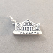 Load image into Gallery viewer, ALAMO .925 Sterling Silver 3-D Charm Pendant The Battle at San Antonio Texas Historical Park tw28