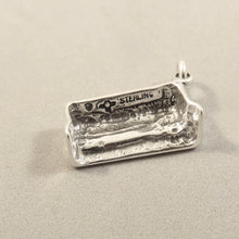 Load image into Gallery viewer, ALAMO .925 Sterling Silver 3-D Charm Pendant The Battle at San Antonio Texas Historical Park tw28