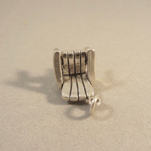 Load image into Gallery viewer, ADIRONDACK CHAIR .925 Sterling Silver 3-D Charm Pendant Home Beach Garden Deck HM22