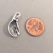 Load image into Gallery viewer, CLAW .925 Sterling Silver Charm Pendant Stone Crab Lobster Beach Ocean Kitchen Florida Maine nt49