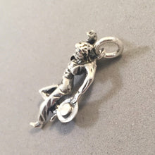 Load image into Gallery viewer, FLAMENCO DANCER MALE .925 Sterling Silver 3-D Charm Pendant Spain Spanish Barcelona Madrid tp10