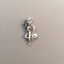 Load image into Gallery viewer, FLAMENCO DANCER MALE .925 Sterling Silver 3-D Charm Pendant Spain Spanish Barcelona Madrid tp10