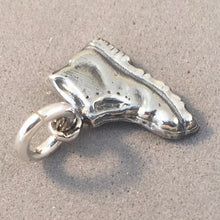 Load image into Gallery viewer, HIKING BOOT .925 Sterling Silver Charm Pendant Alpine Snow Work Shoe Ankle Boot High Top du11